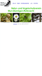 Mobile Screenshot of muguerue.birdlife.ch