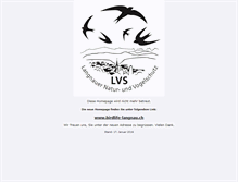 Tablet Screenshot of langnau.birdlife.ch